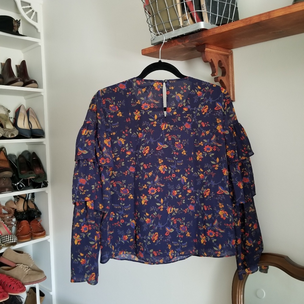 Madewell - Ruffle Sleeve Blouse - Picture 6 of 8